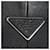 PRADA Shoulder Bag Leather Black Silver - vista 18