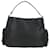PRADA Shoulder Bag Leather Black Silver - vista 2