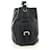 PRADA Shoulder Bag Leather Black Silver - vista 4