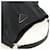 PRADA Shoulder Bag Leather Black Silver - vista 6
