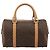 Céline CELINE Macadam Canvas Handtasche PVC Leder Braun Gold - Ansicht 2