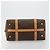 Céline CELINE Macadam Canvas Handtasche PVC Leder Braun Gold - Ansicht 5