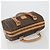 Céline CELINE Macadam Canvas Handtasche PVC Leder Braun Gold - Ansicht 6