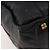 LOEWE Anagram Boston Bag Leather Black Gold - vista 16