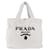 PRADA Tote Bag Pile White Silver - vista 13
