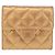 CHANEL Matelasse Compact Wallet Lamb Skin Gold CC - vista 13