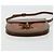SAINT LAURENT Shoulder Bag Leather Brown Gold - vista 5