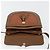 SAINT LAURENT Shoulder Bag Leather Brown Gold - vista 9
