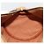 Céline CELINE Macadam Canvas Hand Bag PVC Leather Brown Gold - vista 19