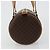 Céline CELINE Macadam Canvas Hand Bag PVC Leather Brown Gold - vista 4