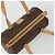 Céline CELINE Macadam Canvas Hand Bag PVC Leather Brown Gold - vista 6