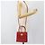 Céline CELINE Hand Bag Leather 2way Red Gold - vista 27