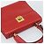 Céline CELINE Hand Bag Leather 2way Red Gold - vista 6