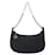 CHANEL Bolsa de Ombro Choco Bar com Corrente Nylon Preto Prata CC - vista 13