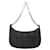 CHANEL Bolsa de Ombro Choco Bar com Corrente Nylon Preto Prata CC - vista 2