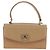 Salvatore Ferragamo Gancini Hand Bag Leather 2way Beige Silver - vista 13