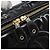 CHANEL Vanity Hand Bag Patent leather 2way Black Gold CC - vista 22