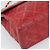 CHANEL Matelasse Chain Shoulder Bag Patent leather Red Gold CC - vista 11