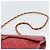 CHANEL Matelasse Chain Shoulder Bag Patent leather Red Gold CC - vista 8