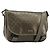 GUCCI GG Implementation Shoulder Bag PVC Gray Silver 201447