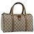 GUCCI GG Supreme Web Sherry Line Hand Bag PVC Beige Gold 39 02 007