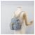 PRADA Backpack Nylon Light Blue Silver  - vista 27