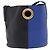 VERSACE Shoulder Bag Leather Blue Gold - vista 13