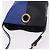 VERSACE Shoulder Bag Leather Blue Gold - vista 6