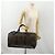 Céline CELINE Macadam Canvas Boston Bag PVC Leather Black Gold - vista 24