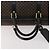 Céline CELINE Macadam Canvas Boston Bag PVC Leather Black Gold - vista 7