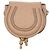 Chloé Chloe Marcie Shoulder Bag Leather Pink Gold - vista 13