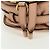 Chloé Chloe Marcie Shoulder Bag Leather Pink Gold - vista 21