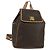 Céline CELINE Macadam Canvas Backpack PVC Leather Brown Gold