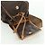 Céline CELINE Macadam Canvas Backpack PVC Leather Brown Gold - vista 22