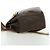 Céline CELINE Macadam Canvas Backpack PVC Leather Brown Gold - vista 3