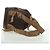 Céline CELINE Macadam Canvas Backpack PVC Leather Brown Gold - vista 8