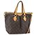LOUIS VUITTON Monogram Palermo PM Tote Bag M40145 LV