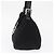 FENDI Mamma Baguette Shoulder Bag Nylon Black Silver - vista 3