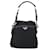 PRADA Shoulder Bag Nylon Black Silver  - vista 2