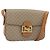 Céline CELINE Macadam Canvas Shoulder Bag PVC Beige Gold