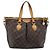 LOUIS VUITTON Monogram Palermo PM Tote Bag M40145 LV - vista 2