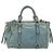 Miu Miu Hand Bag Leather 2way Light Blue Gold - vista 13