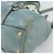 Miu Miu Hand Bag Leather 2way Light Blue Gold - vista 19