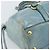 Miu Miu Hand Bag Leather 2way Light Blue Gold - vista 20