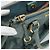 Miu Miu Hand Bag Leather 2way Light Blue Gold - vista 29