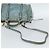 Miu Miu Hand Bag Leather 2way Light Blue Gold - vista 8