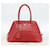 PRADA Hand Bag Leather Red Gold - vista 12