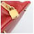 PRADA Hand Bag Leather Red Gold - vista 18