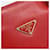 PRADA Hand Bag Leather Red Gold - vista 20