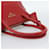 PRADA Hand Bag Leather Red Gold - vista 7